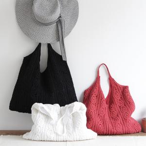 Elegant Crochet Lace Shoulder Bag