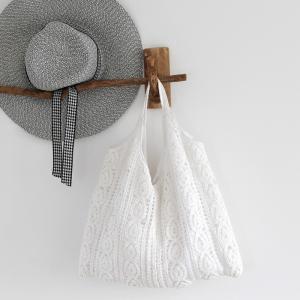 Elegant Crochet Lace Shoulder Bag