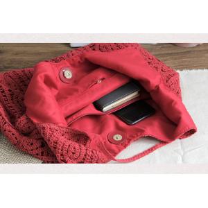 Elegant Crochet Lace Shoulder Bag