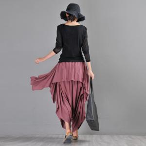 Street Fashion Cotton Harem Pants Layering Thai Pants for Women