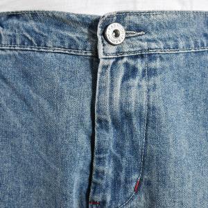 Korean Fashion Color Fading Baggy Jeans Ripped 90s Mom Jeans