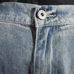 Colorful Patchwork Relaxed Bootcut Jeans Embroidered Mom Jeans