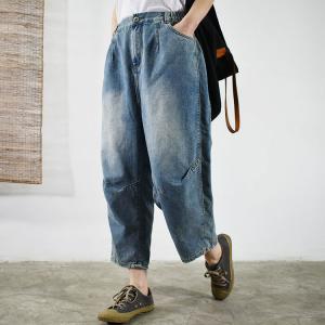 Straight Leg Korean Jeans Baggy Casual Denim Trousers