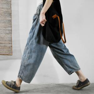 Straight Leg Korean Jeans Baggy Casual Denim Trousers