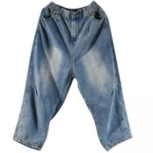 Straight Leg Korean Jeans Baggy Casual Denim Trousers