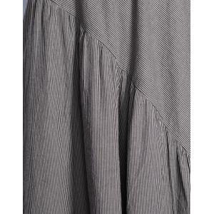 Summer Fashion Striped Slip Dress Loose Maxi Beach Dress