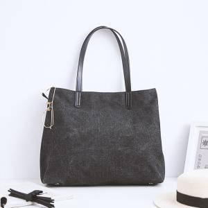 Korean Style Casual Canvas Tote Bag