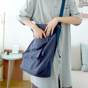 Japanese Style Cotton Messenger Bag for Women