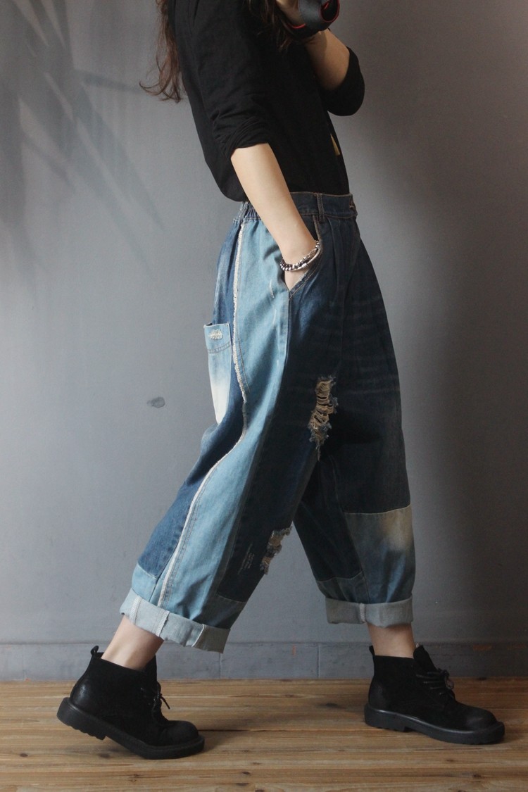 street baggy jeans