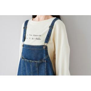 Baggy-Fit Patchwork Jean Overalls Patch Pocket Blue Bootcut Overalls