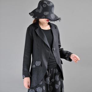 Leisure Style Long Sleeve Linen Blazer Customized Embroidery Office Wear