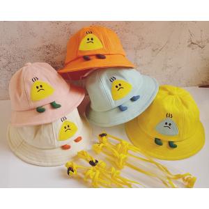 Cartoon Patchwork Bucket Hat with Detachable Face Shield for Kids