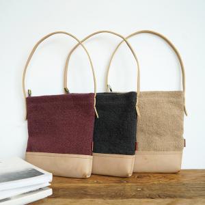 Minimalist Style Hemp Handbag Casual Bag for Women