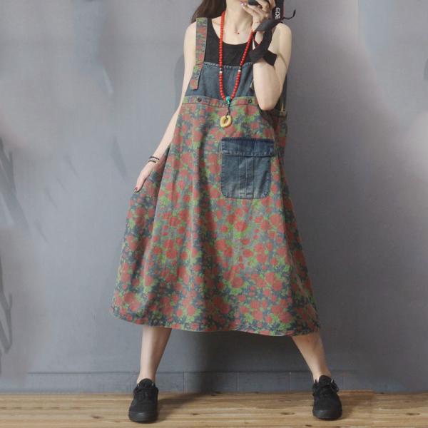 vintage overall dress