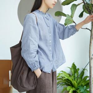 Leisure Style Linen Large Tote Bag