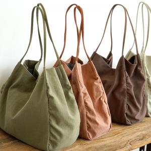 Leisure Style Linen Large Tote Bag