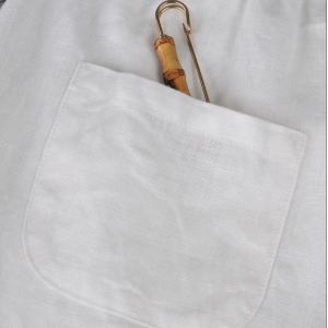 High-End Linen White Bloomers Pants Casual Comfy Hippie Pants