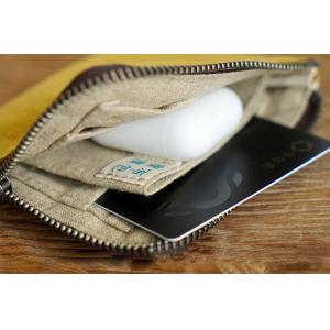 Solid Colors Linen Coin Purse Zip Small Wallets