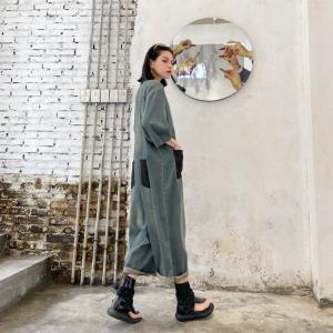 Black Pockets Half Sleeve Baggy Coveralls Korean Jean Jumpsuits