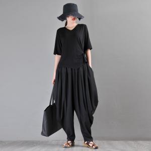 Original Design Linen Tapered Pants Customized Plain Thai Harem Pants