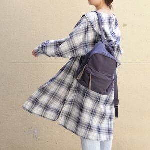 Preppy Style Plain Cotton Korean Backpack