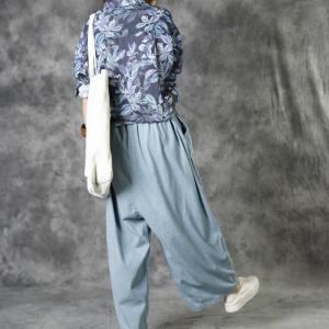 Light Blue Wide Leg Jeans Straight Leg Loose Fit Jeans