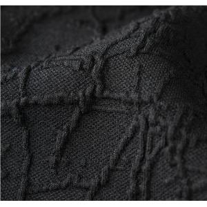 High-End Black Jacquard Pants Fashion Large Elephant Pants