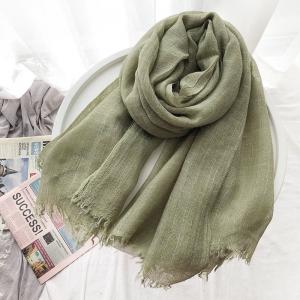 Minimalist Fashion Plaids Wool Scarf