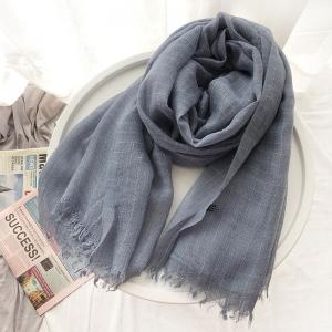 Minimalist Fashion Plaids Wool Scarf