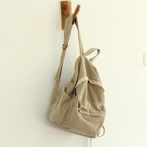 Ulzzang Style Korean Corduroy Backpack