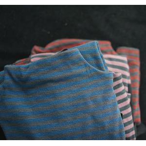Black Chest Pocket Striped Tshirt Cotton Casual Cozy Tee