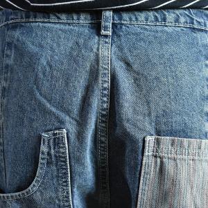 Street Style Distressed Boyfriend Jeans Comfy Straight Leg Jeans
