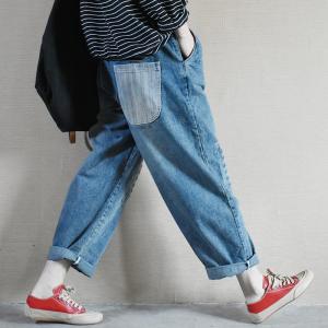 Street Style Distressed Boyfriend Jeans Comfy Straight Leg Jeans