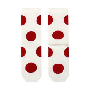 Preppy Style Polka Dot / Striped Tube Socks for Women