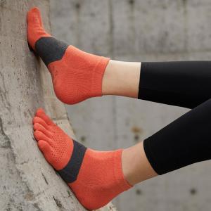 Sport Style Hollow Out Running Socks Breathable Yoga Toe Socks