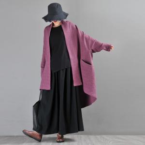 Original Custom Plus Size Cardigan Shawl Collar Cotton Linen Coat