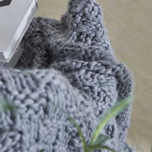 Chunky Knitting Gay Throw Blanket Winter Sofa Throw