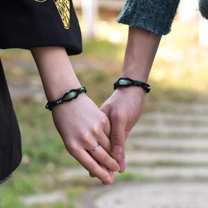 Folk Fashion Aventurine Vintage Chain Bracelet