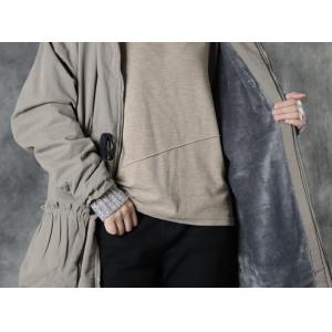 Winter Fleeced Hooded Anorak Jacket Fleeced Drawstring Coat