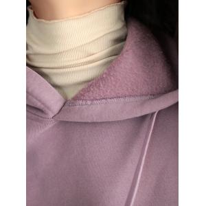 Plus Size Fleece Lining Warm Hoodie Cotton Vest Sweatshirt