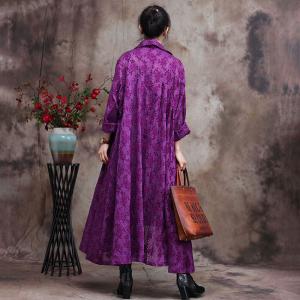 Peter Pan Collar Plus Size Trench Coat Solid Color Lace Overcoat