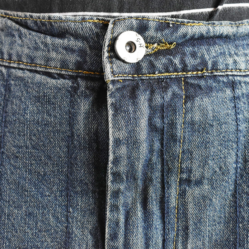striped baggy jeans
