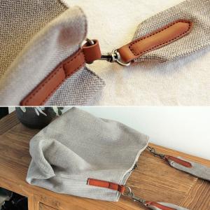 Korean Fashion Checkered/ Plain Casual Shoulder Bag