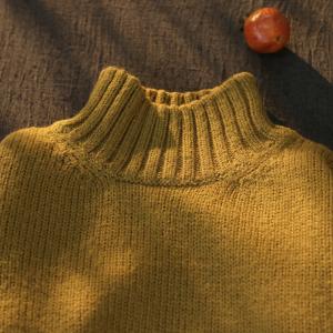 Korean Style Turtleneck Sweater Ginger Oversized Sweater