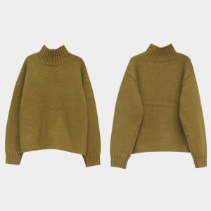 Korean Style Turtleneck Sweater Ginger Oversized Sweater