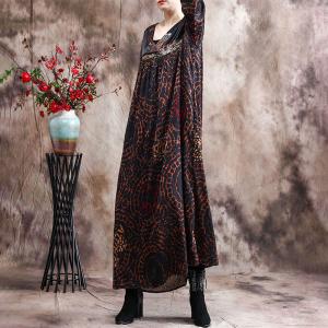 Empire Waist V-Neck Korean Dress Silk Comfy Modest Clothing