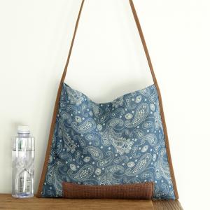 Vintage Floral Cotton Bag Womens Folk Hobo Bag