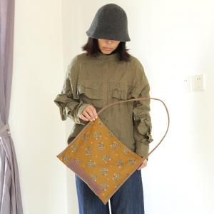 Vintage Floral Cotton Bag Womens Folk Hobo Bag