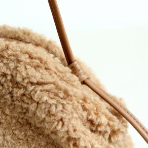 Lovely Small Lamb Wool Shoulder Purse