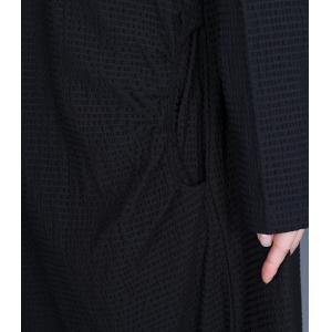 Asymmetrical Black Hooded Coat Front Zip Designer Long Jacket